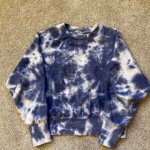 Old Navy Tie-Dye Cropped Sweatshirt